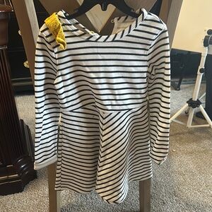 OshKosh B'gosh Black and White Striped Dress